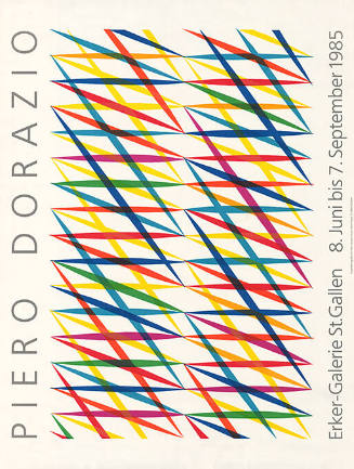 Piero Dorazio, Erker-Galerie, St. Gallen