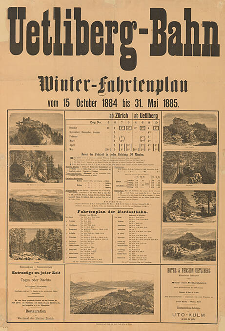 Uetlibergbahn-Gesellschaft, Zürich