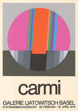 Carmi, Galerie Liatowitsch, Basel