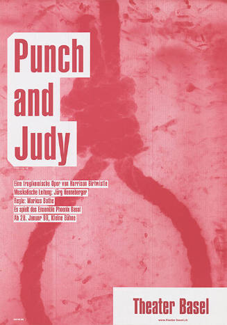 Punch and Judy, Harrison Birtwistle, Theater Basel