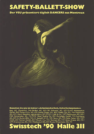 Safety-Ballett-Show, Swisstech ’90, Halle 311