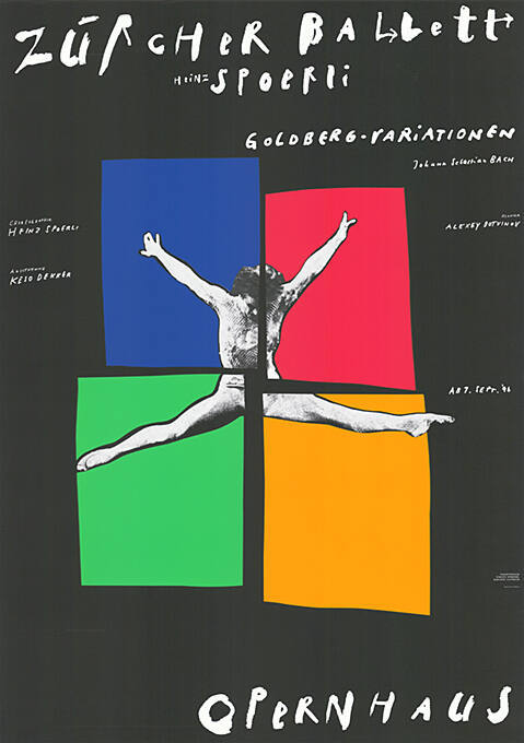Zürcher Ballett, Heinz Spoerli, Goldberg-Variationen, Opernhaus Zürich