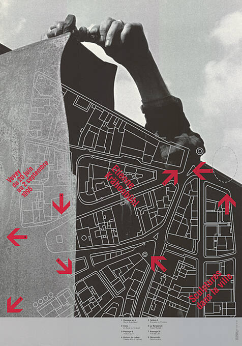 Etienne Krähenbühl, Sculptures dans la ville, Vevey