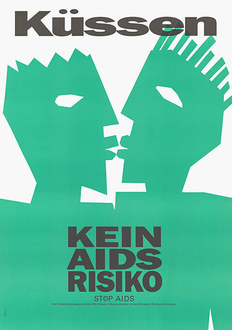 Küssen, Kein AIDS Risiko