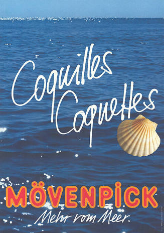 Coquilles Coquettes, Mövenpick, Mehr vom Meer.