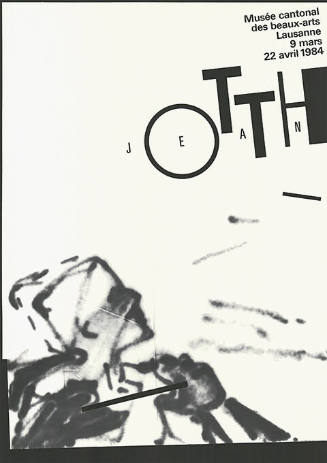 Jean Otth, Musée cantonal des Beaux-Arts, Lausanne