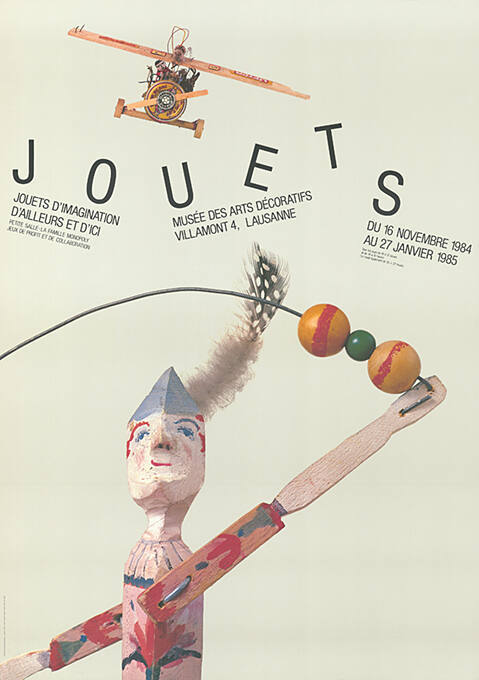 Jouets, Musée des arts décoratifs, Lausanne