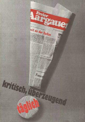 Freier Aargauer, kritisch, überzeugend, täglich