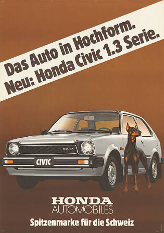 Das Auto in Hochform. Neu: Honda Civic 1.3 Serie