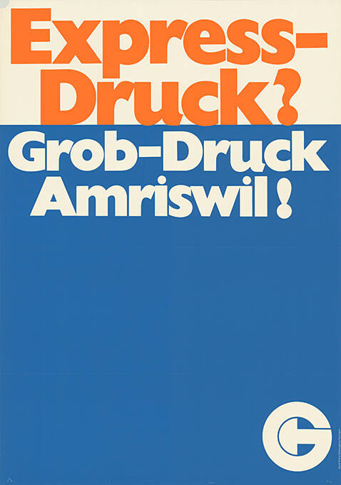 Express-Druck?, Grob-Druck Amriswil!