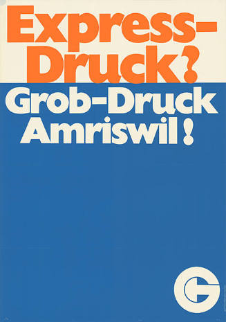 Express-Druck?, Grob-Druck Amriswil!