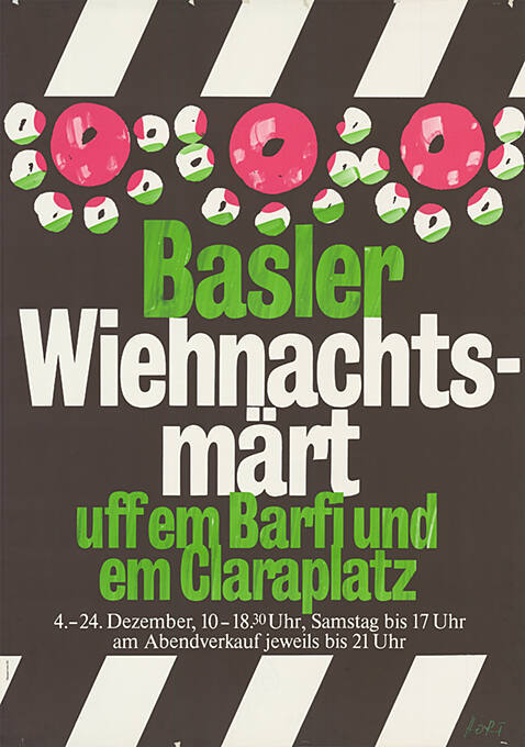 Basler Wiehnachtsmärt uff em Barfi und em Claraplatz