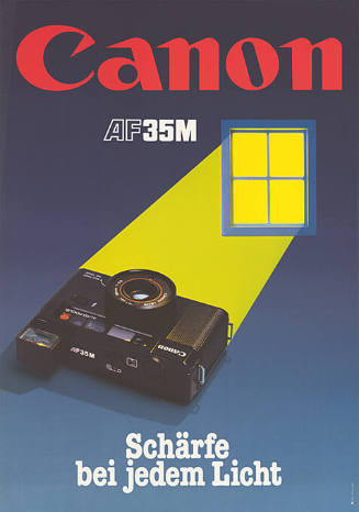 Canon AF35M, Schärfe bei jedem Licht