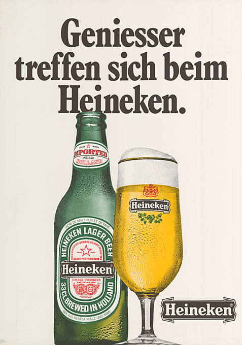 Geniesser treffen sich beim Heineken.