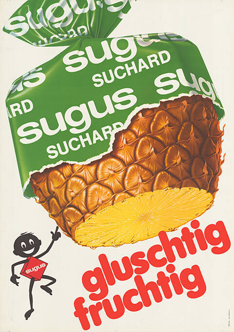 Sugus Suchard, gluschtig fruchtig