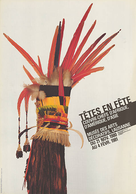 Têtes en fête, Musée des arts décoratifs, Lausanne