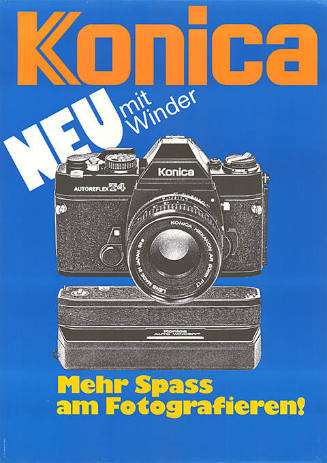 Konica, Neu, Mehr Spass am Fotografieren!