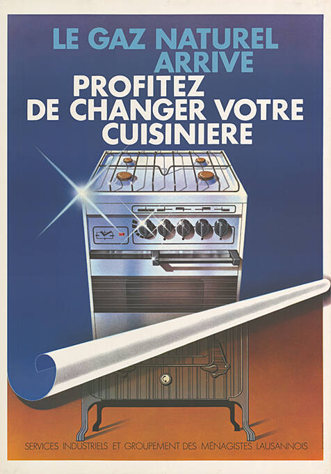 Le gaz naturel arrive, Profitez de changer votre cuisinière