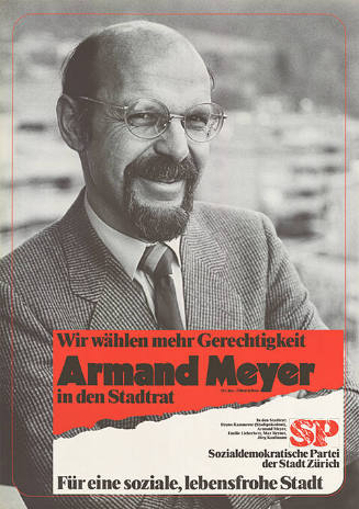 Armand Meyer in den Stadtrat