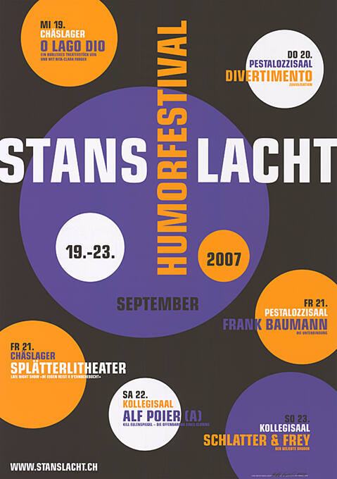 Stans Lacht Humorfestival