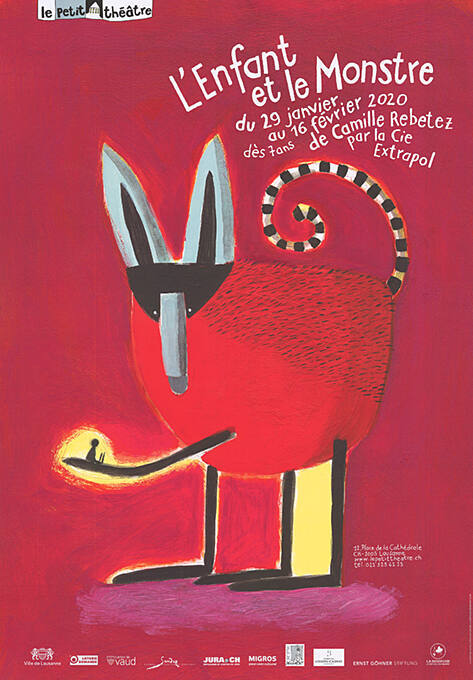 L’Enfant et le Monstre, Camille Rebetez, Le petit théâtre