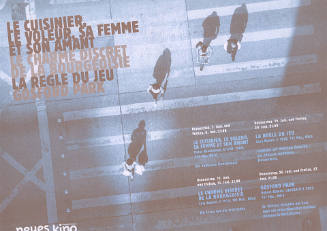 Le cuisinier, […], Neues Kino
