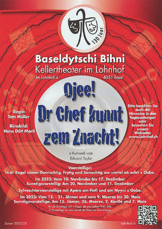 Ojee! Dr Chef kunnt zem Znacht! Baseldytschi Bihni
