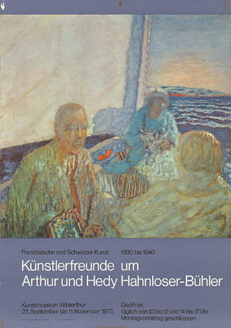 Künstlerfreunde um Arthur und Hedy Hahnloser-Bühler, Kunstmuseum Winterthur
