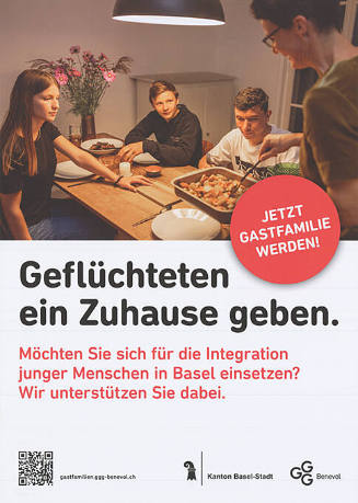 Geflüchteten ein Zuhause geben.