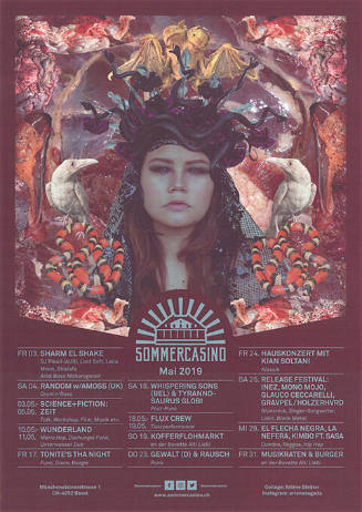 Sommercasino, Mai 2019