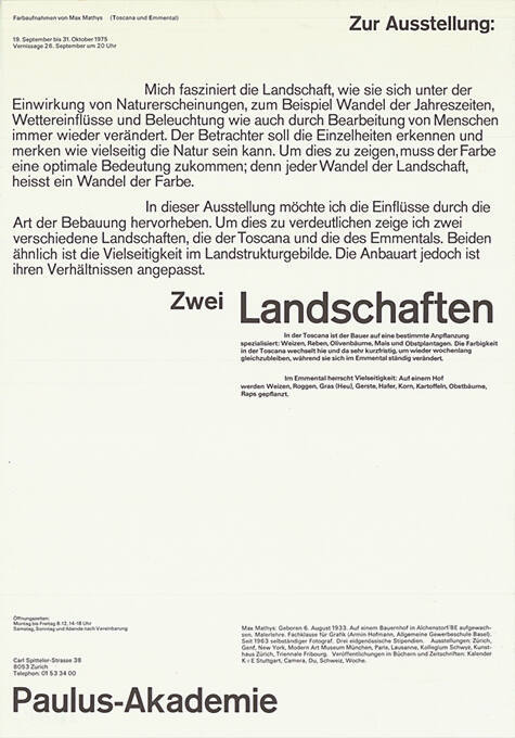 Paulus Akademie Zürich