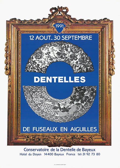 Dentelles, de Fuseaux en Aiguilles, Conservatoire de la Dentelle, Bayeux, Hotel du Doyen