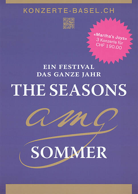 Ein Festival, das ganze Jahr, The Seasons, Sommer, AMG