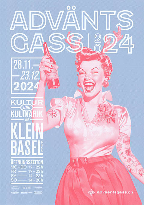 Adväntsgass im Glaibasel