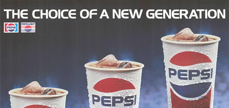 The Choice of a New Generation, Pepsi