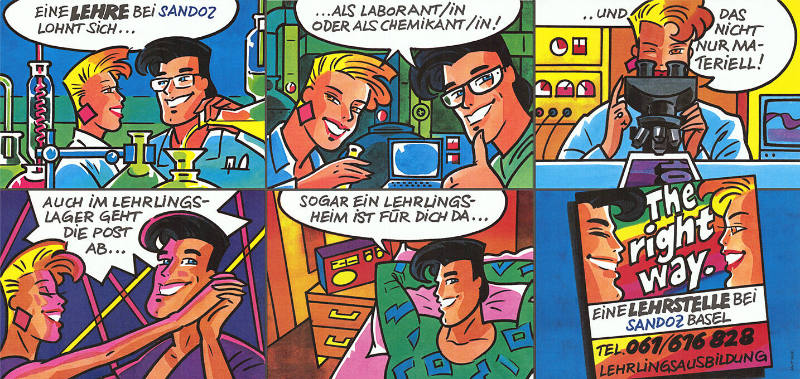 Eine Lehre bei Sandoz lohnt sich [...] The right way
