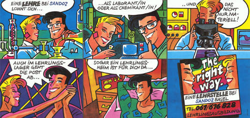 Eine Lehre bei Sandoz lohnt sich [...] The right way