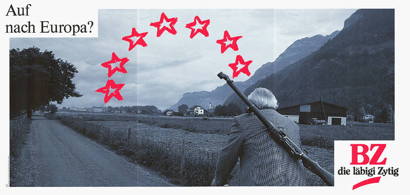 Auf nach Europa? BZ, die läbigi Zytig