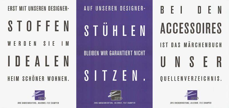 Erst mit unseren Designer-Stoffen werden Sie im idealen Heim schöner wohnen. […] Zryd
