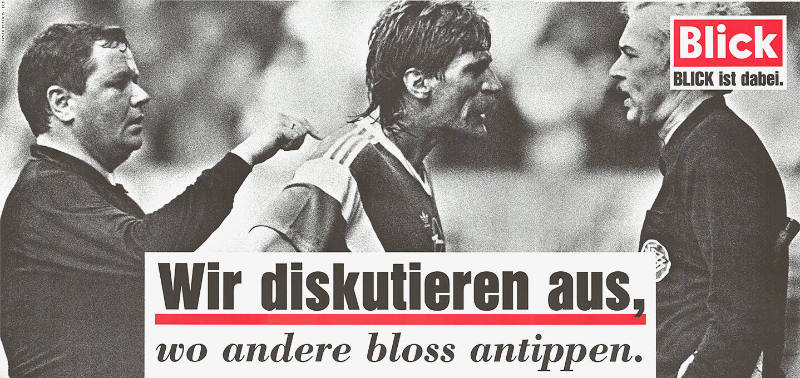 Blick Wir diskutieren aus, wo andere bloss antippen. Blick