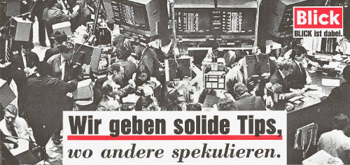 Blick Wir geben solide Tips, wo andere spekulieren. Blick