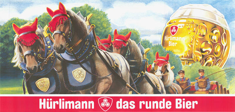 Hürlimann, das runde Bier