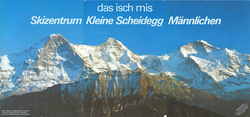 Das isch mis, Skizentrum Kleine Scheidegg, Männlichen