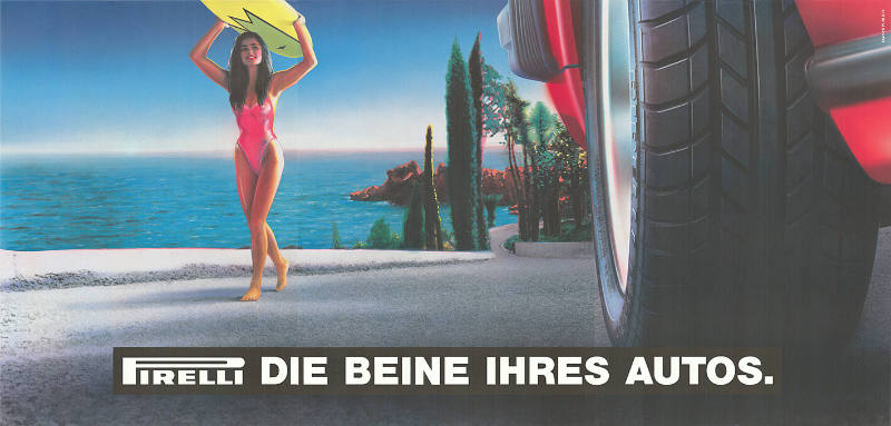 Pirelli, Die Beine Ihres Autos.