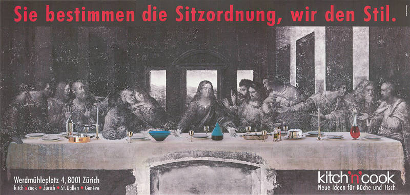 Sie bestimmen die Sitzordnung, wir den Stil. Kitch’n’cook