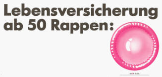 Lebensversicherung ab 50 Rappen:
