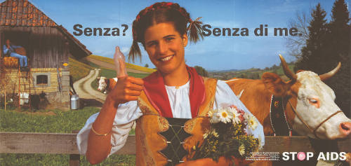 Senza? Senza di me! Stop AIDS