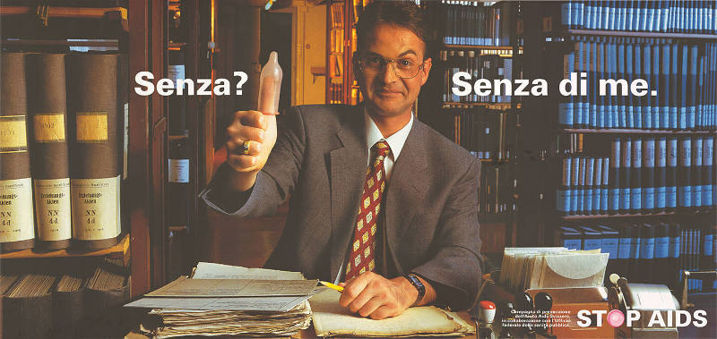 Senza? Senza di me! Stop AIDS