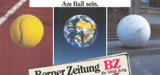 Am Ball sein. Berner Zeitung, BZ, die läbigi Zytig

