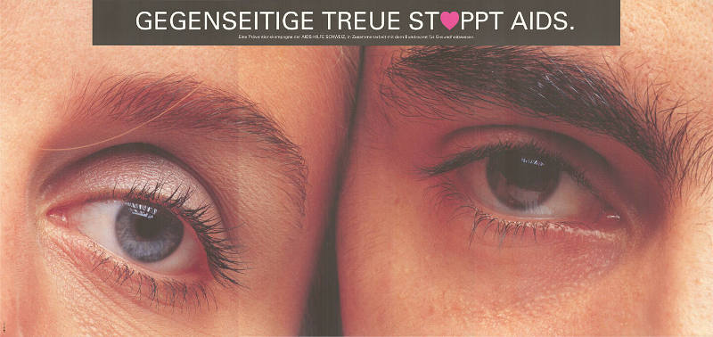 Gegenseitige Treue stoppt AIDS.